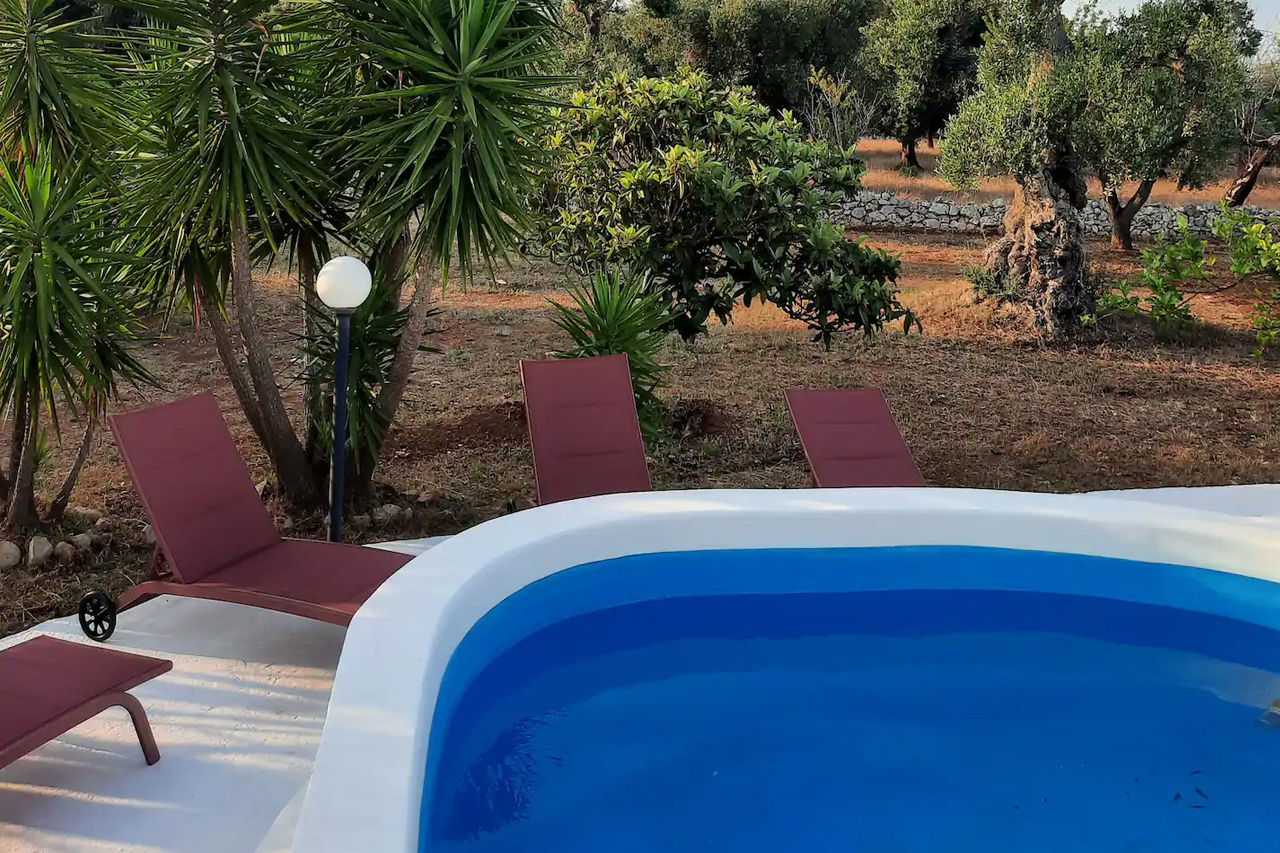 holiday home with swimming pool